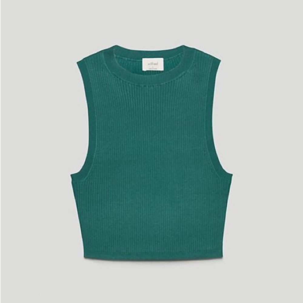 Aritzia Wilfred Reso top - teal green